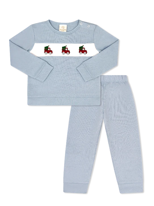 Bayou Play Set | Blue Christmas Truck