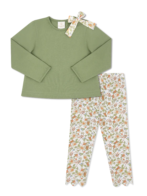 Madeline Legging Set | Sage + Hearthside Floral
