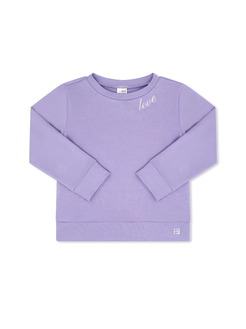 Alex Love Sweatshirt | Lavender