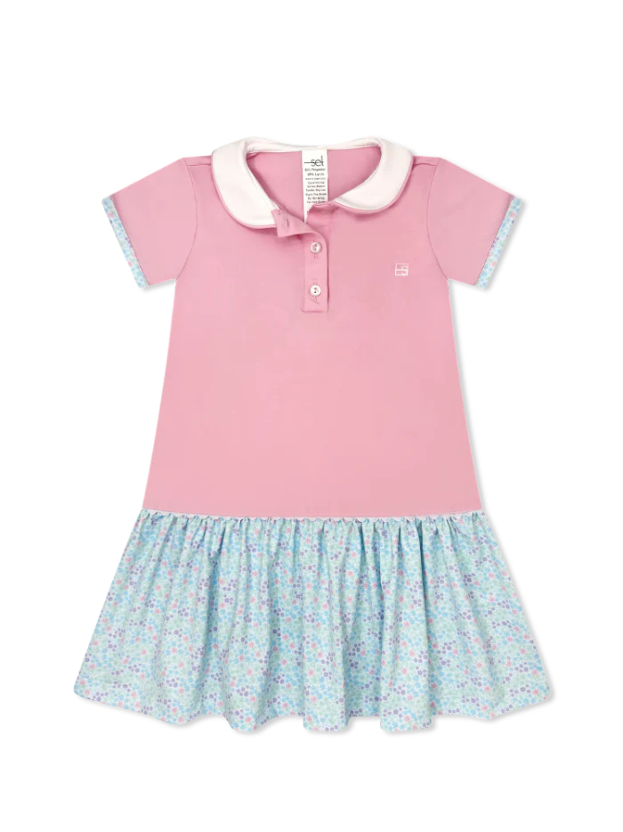 Darla Dropwaist Dress | Pink, Floral