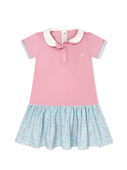 Darla Dropwaist Dress | Pink, Floral