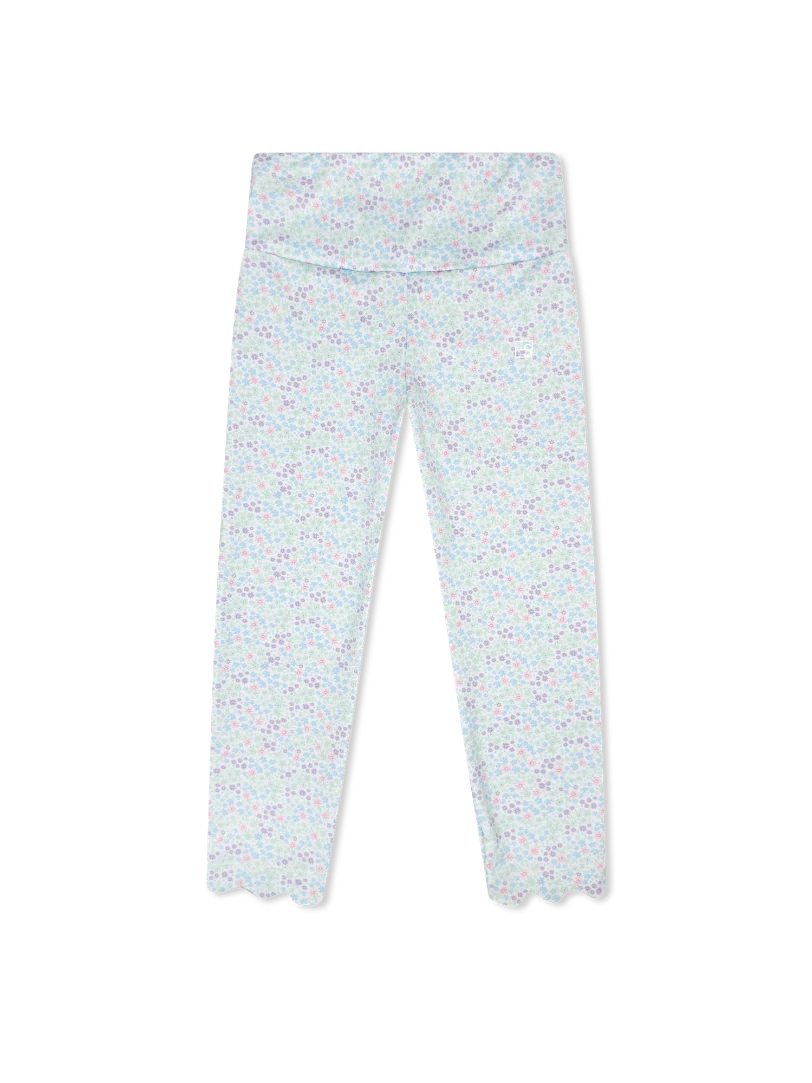 Sadie Scallop Legging | Floral