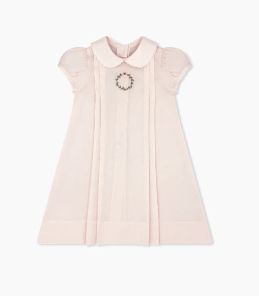 Precious Memories Wreath Daygown | Pink Batiste