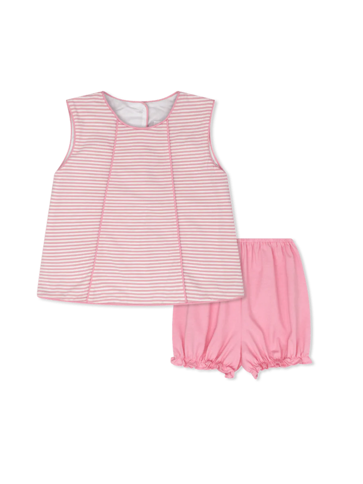 CHANNING BLOOMER SET PRETTY PINK STRIPE