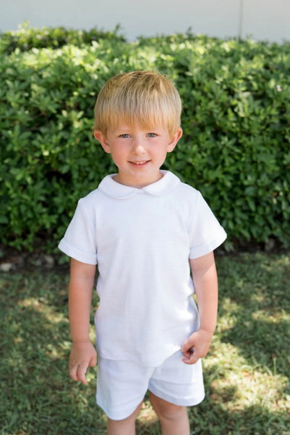 SIBLEY SHORT SET LOUISVILLE LIGHT BLUE MINISTRIPE