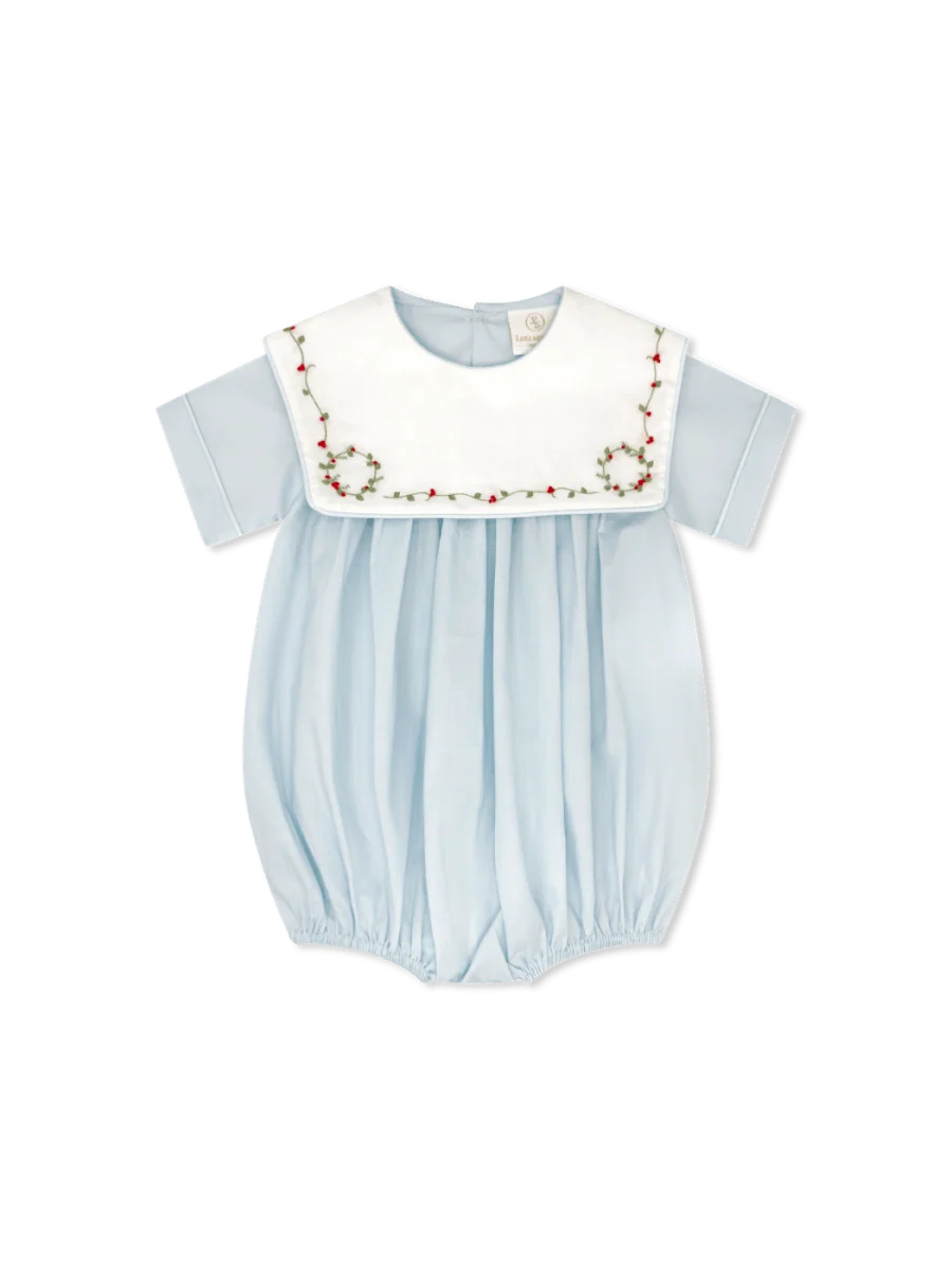 Christian Bubble | Blessings Blue Batiste, Holly