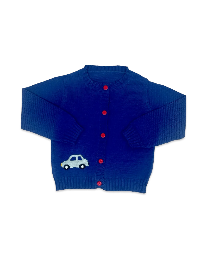 Burrow Button Down | River Royal w Car