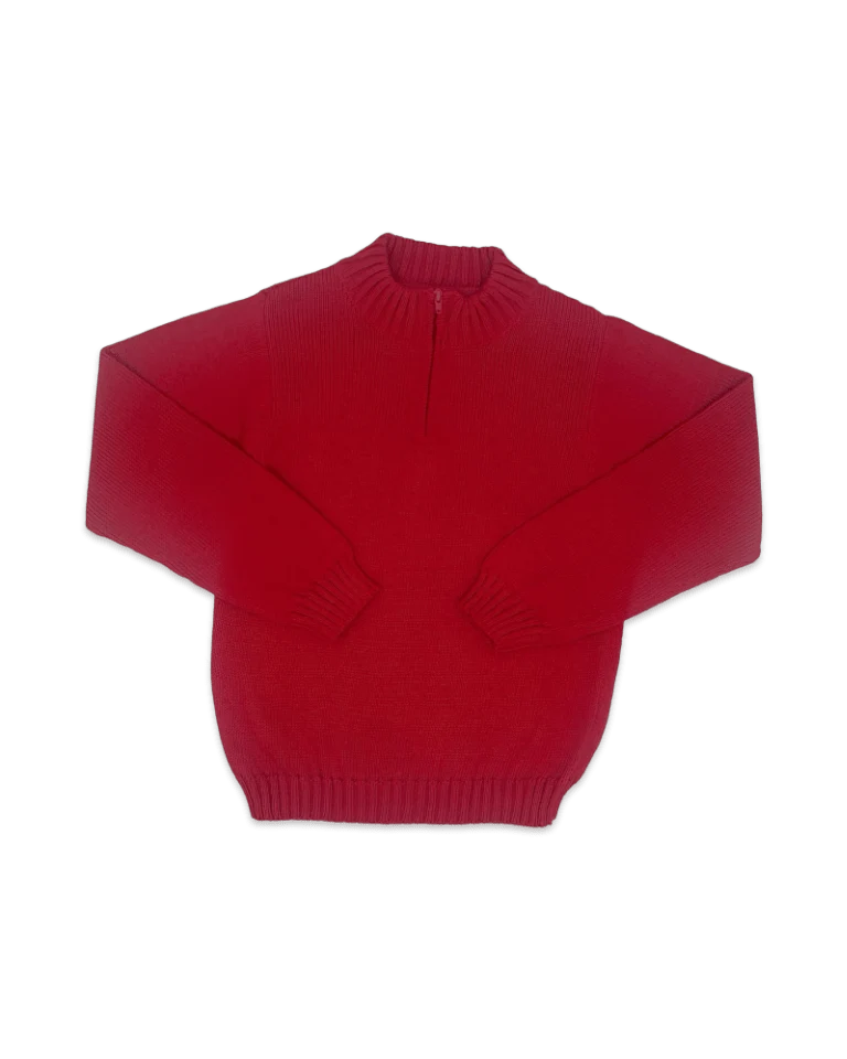 Hunter Half Zip | Raleigh Red