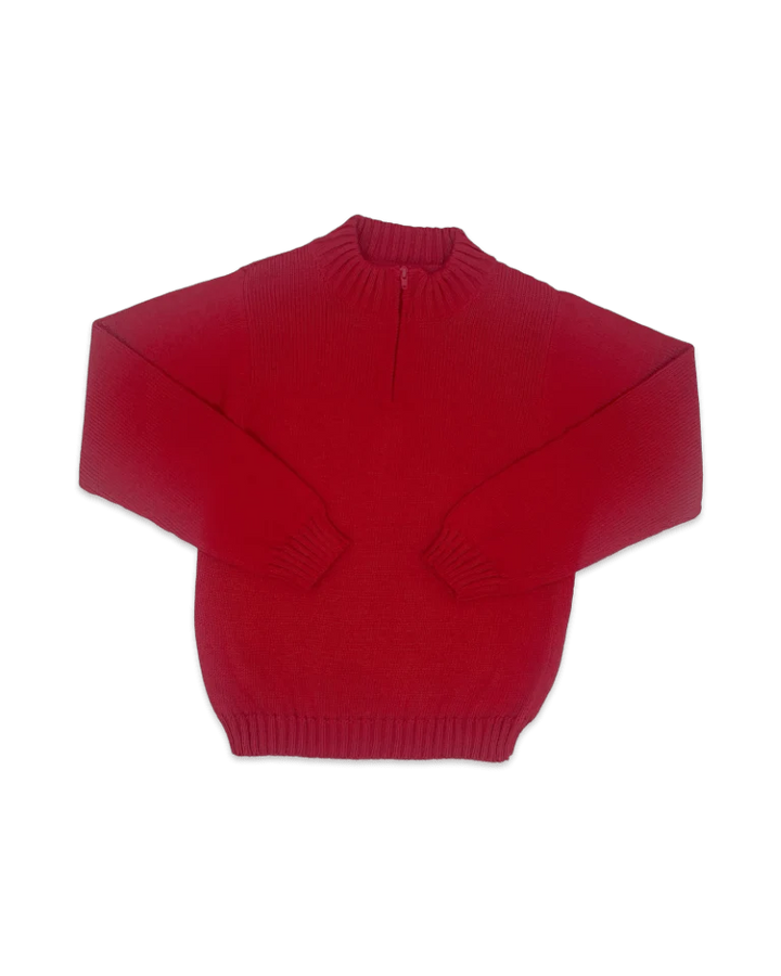 Hunter Half Zip | Raleigh Red