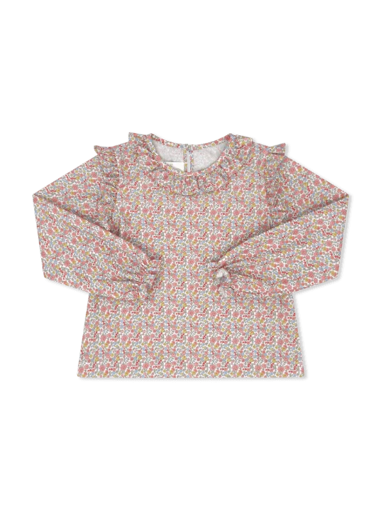 Evelyn Blouse Long Sleeve | Autumn Garden