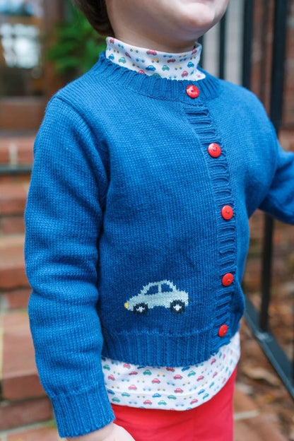 Burrow Button Down | River Royal w Car
