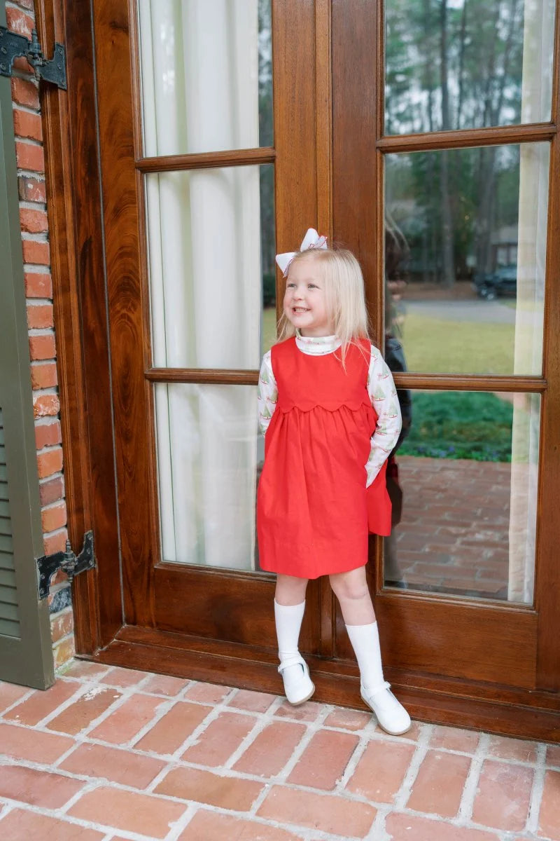 Lucille Jumper | High Point Red Corduroy