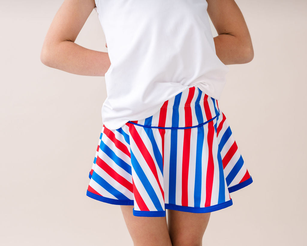 QUINN SKORT BOLD, BRAVE, BLUE