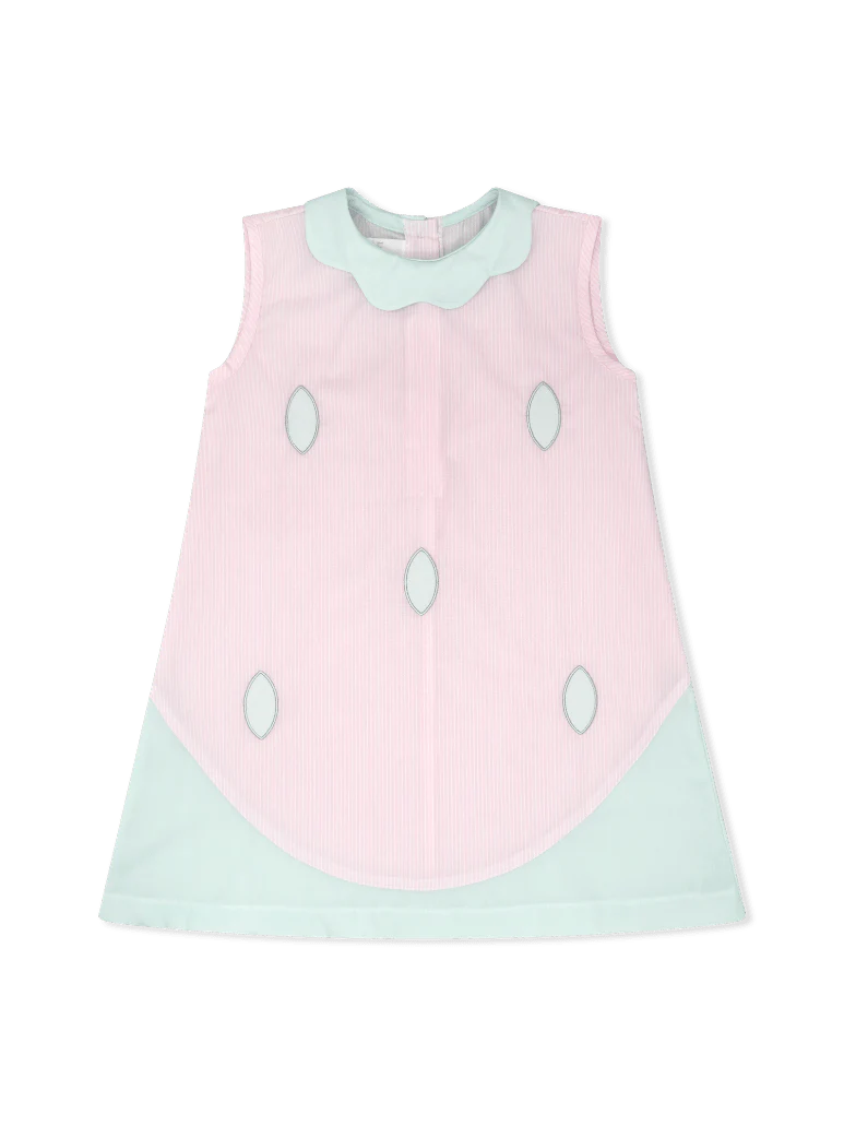 WHITLEY WATERMELON DRESS PINK, GREEN