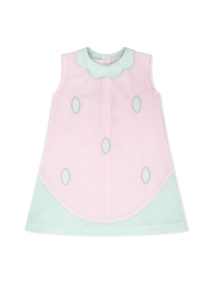 WHITLEY WATERMELON DRESS PINK, GREEN