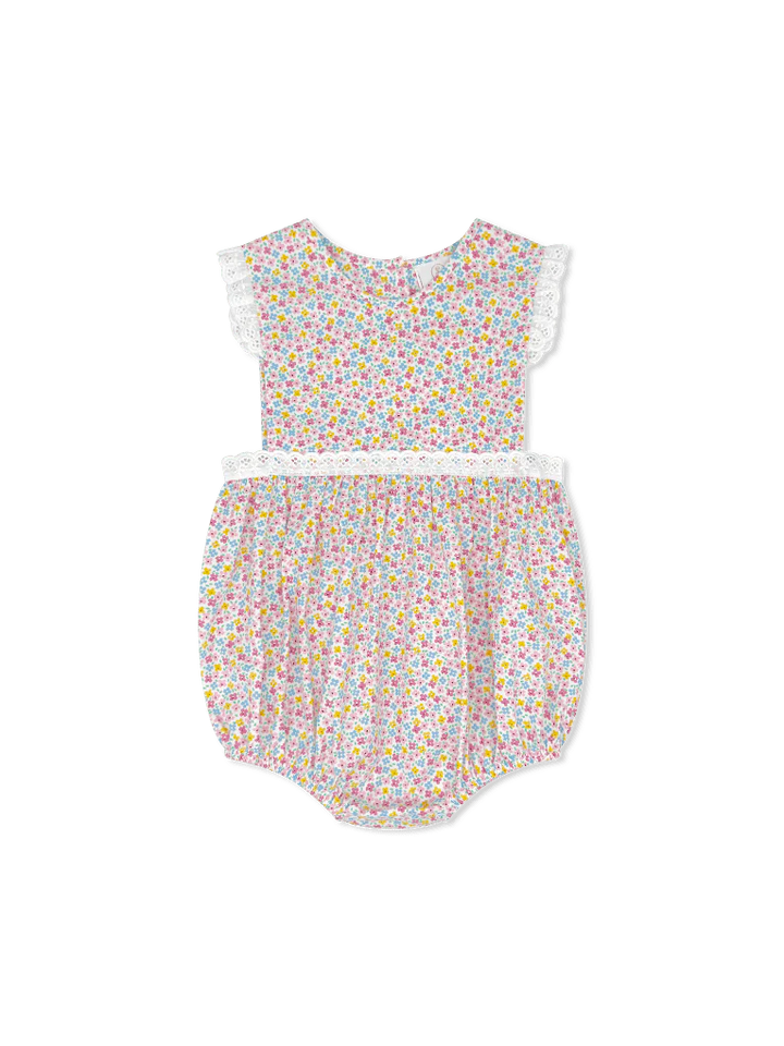 PINAFORE BUBBLE FRANKLIN FLORAL