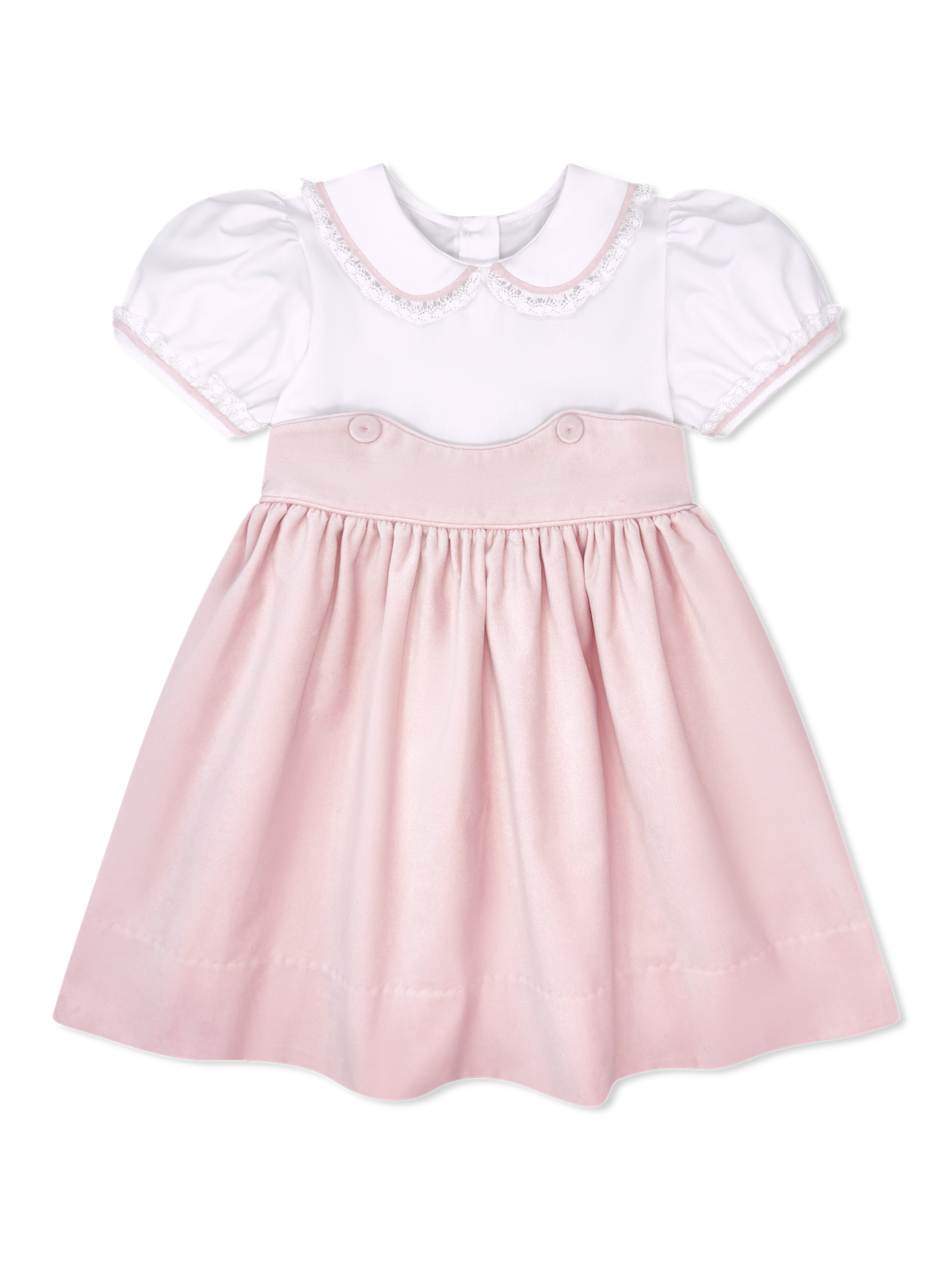 Sundays Best Dress | Petite Pink Velvet