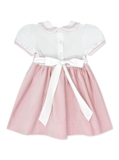 Sundays Best Dress | Petite Pink Velvet