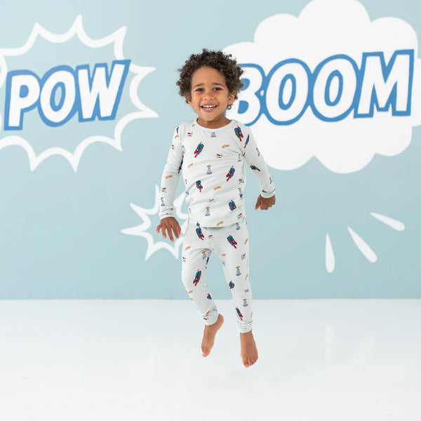 Kyte Baby Toddler Pajama Set | Superman