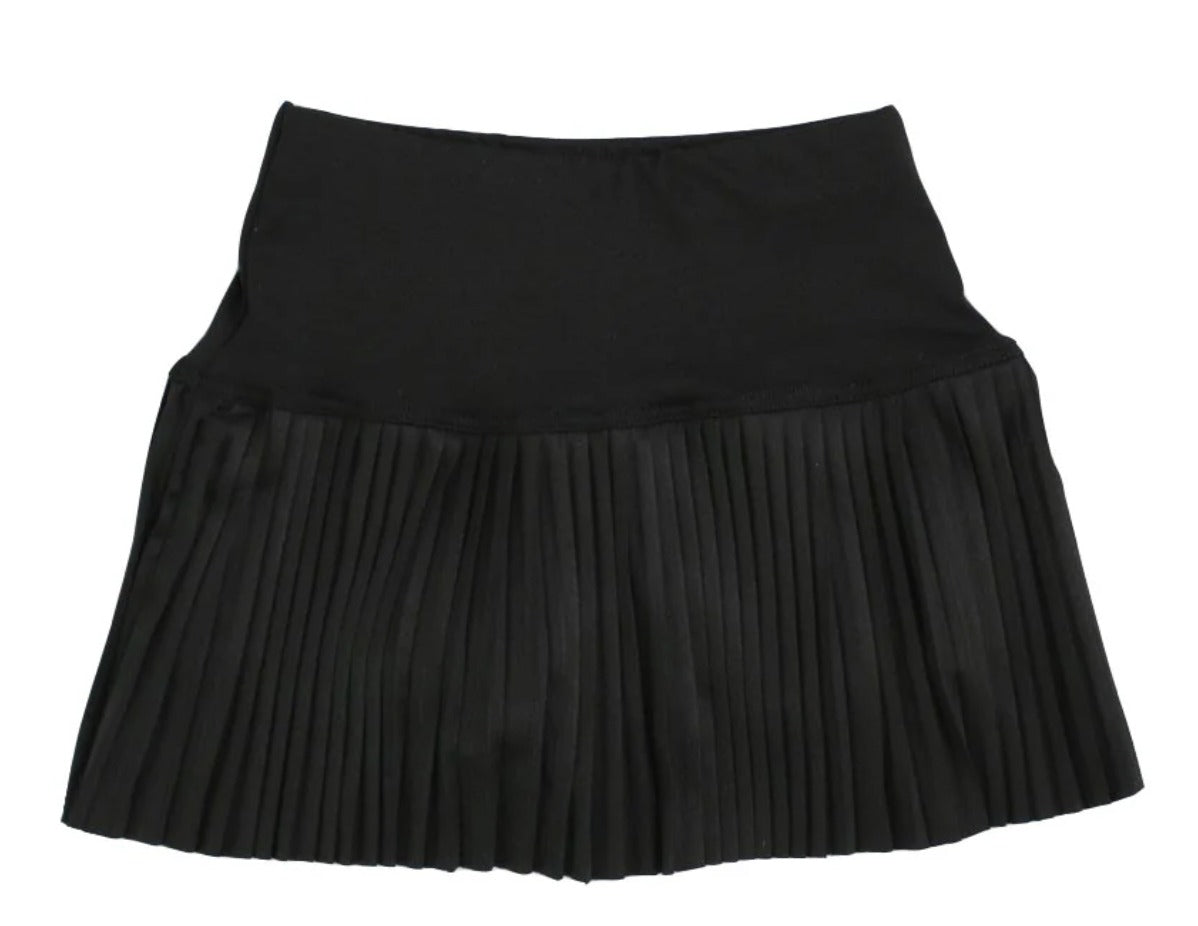 Pleated Skort | Black