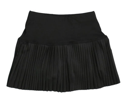 Pleated Skort | Black