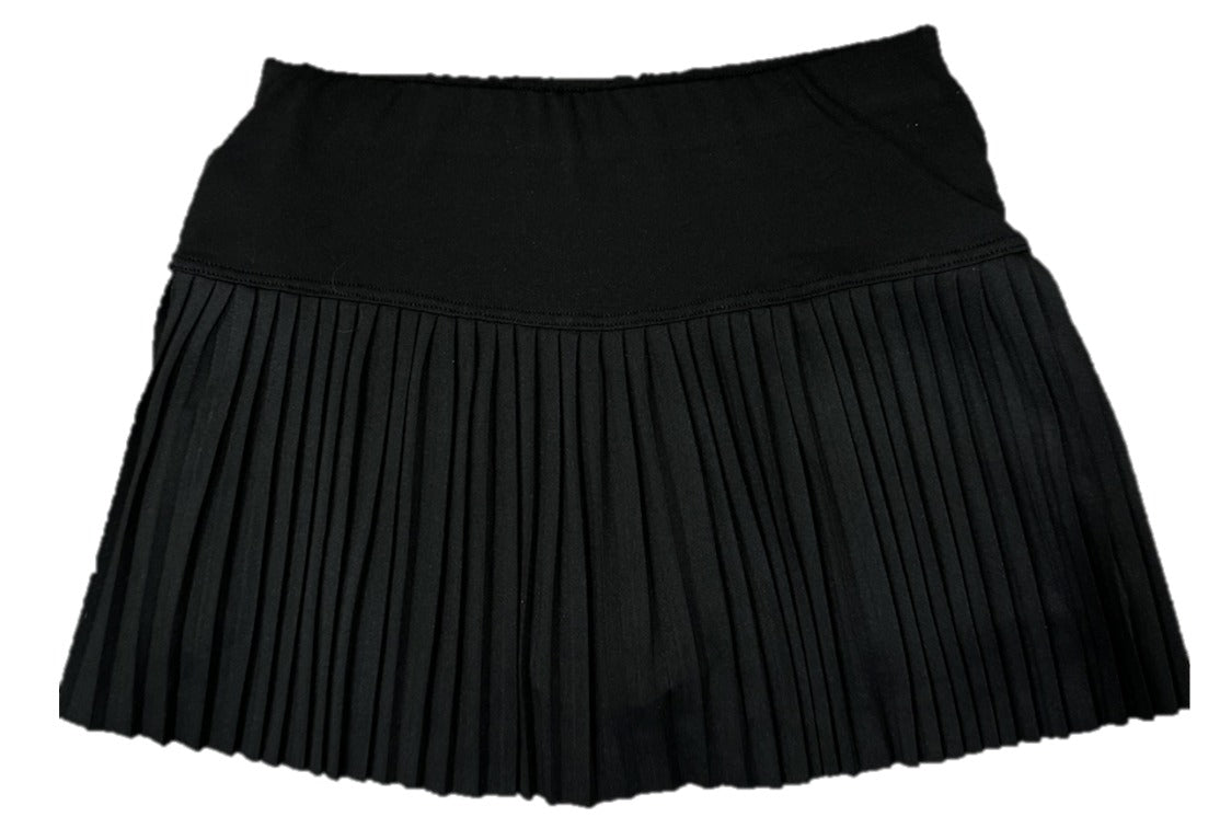 Pleated Skort | Black