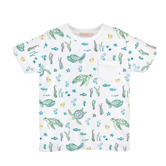 Printed Tee | Sea Turtles