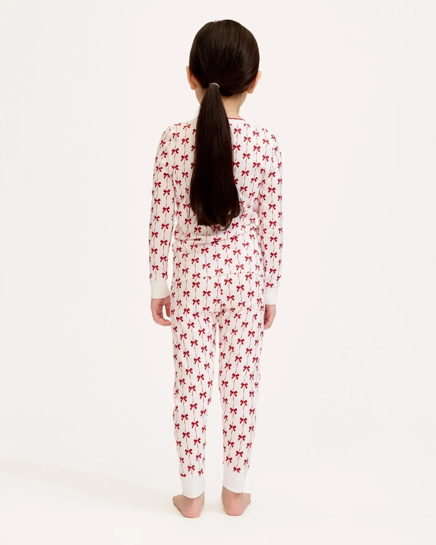 Girl's Pima Snug Fit Pajamas | Blissful Bows