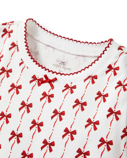Girl's Pima Snug Fit Pajamas | Blissful Bows