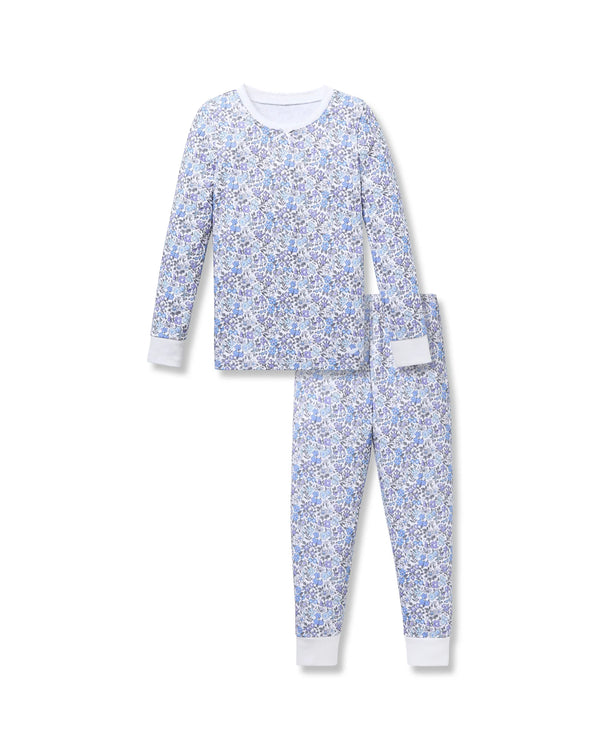 Kids Pima Snug Fit Pajama | Fleur d'Azur