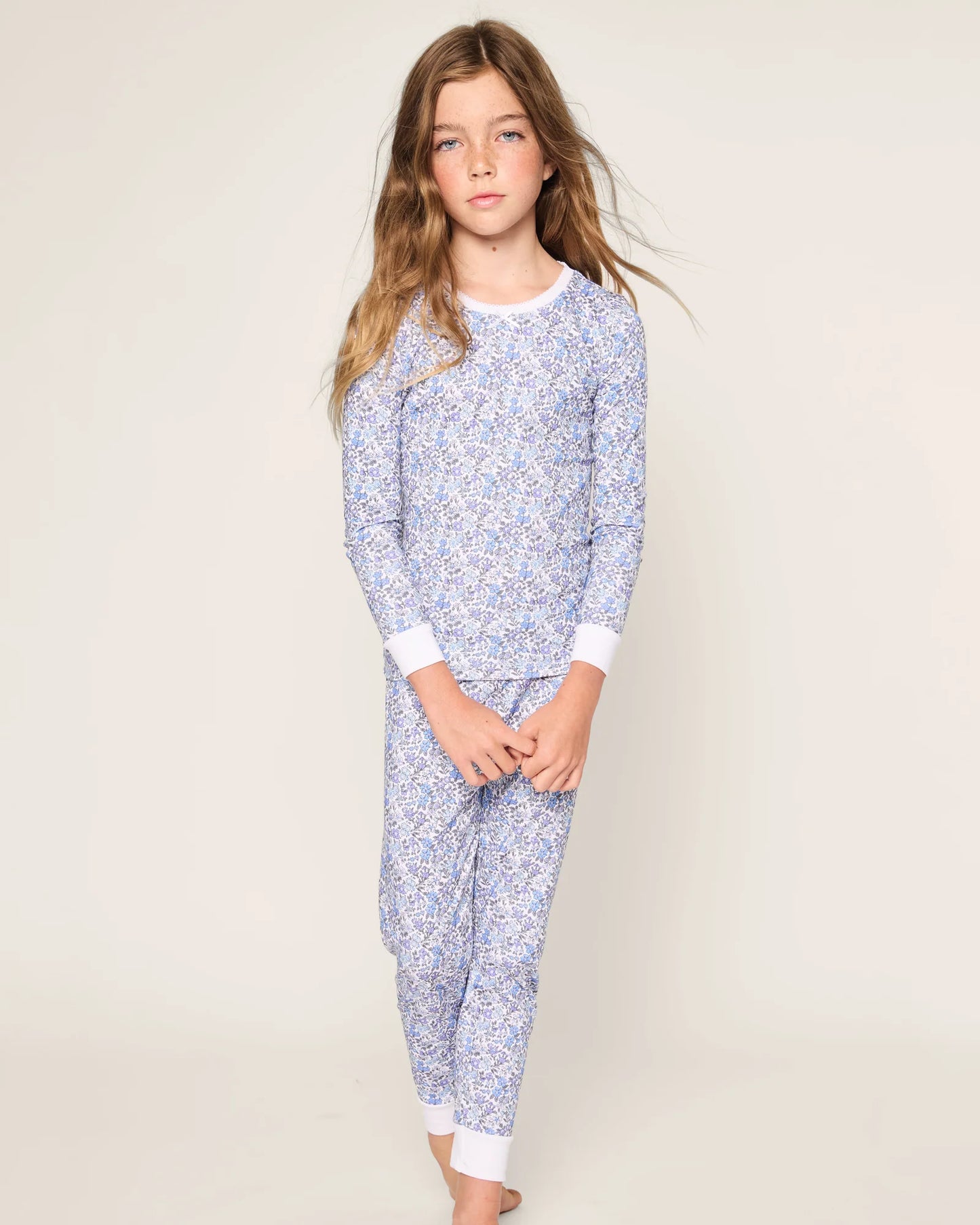 Kids Pima Snug Fit Pajama | Fleur d'Azur