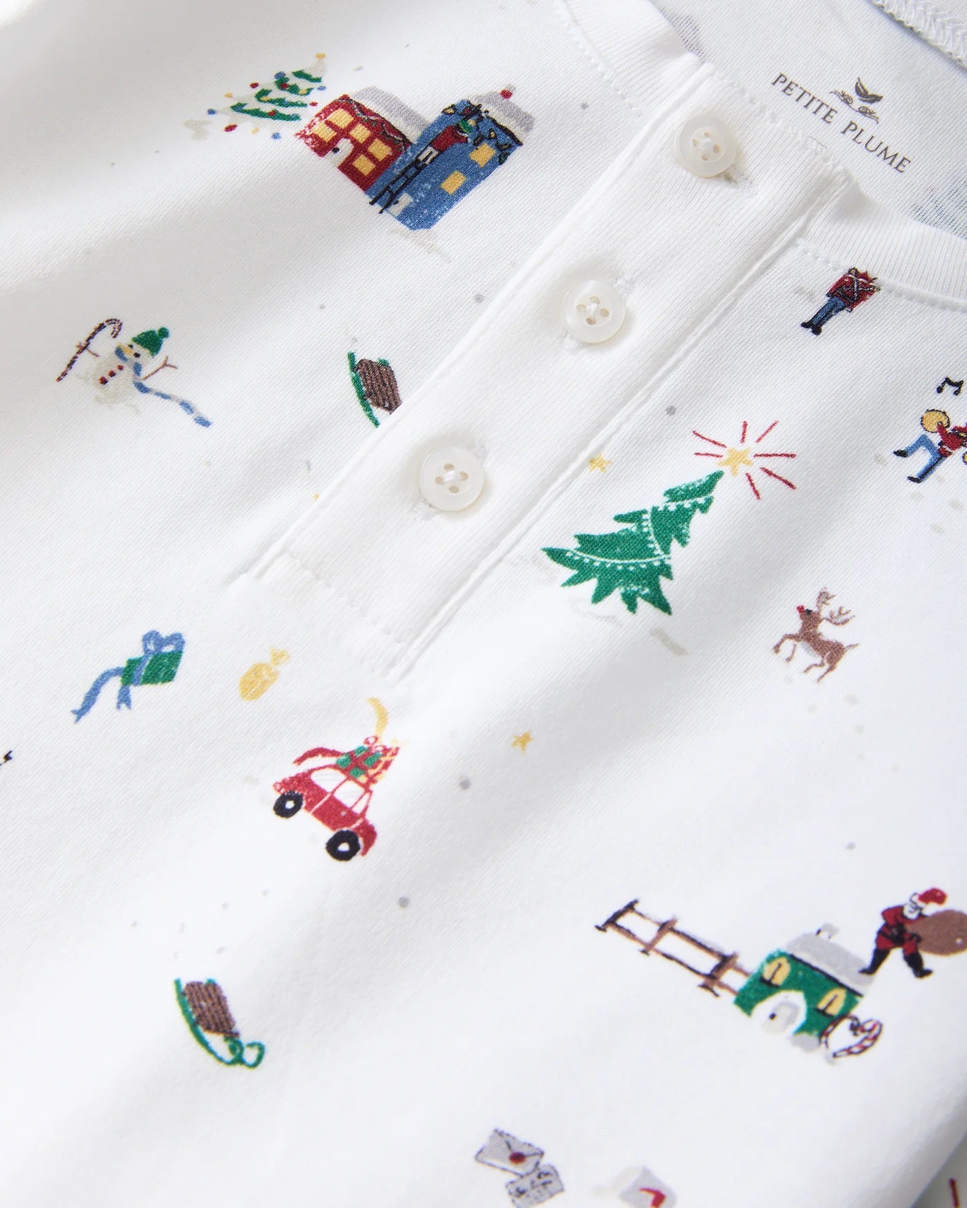 Pima Snug Fit Pajamas | Holiday Town