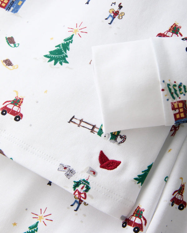 Pima Snug Fit Pajamas | Holiday Town