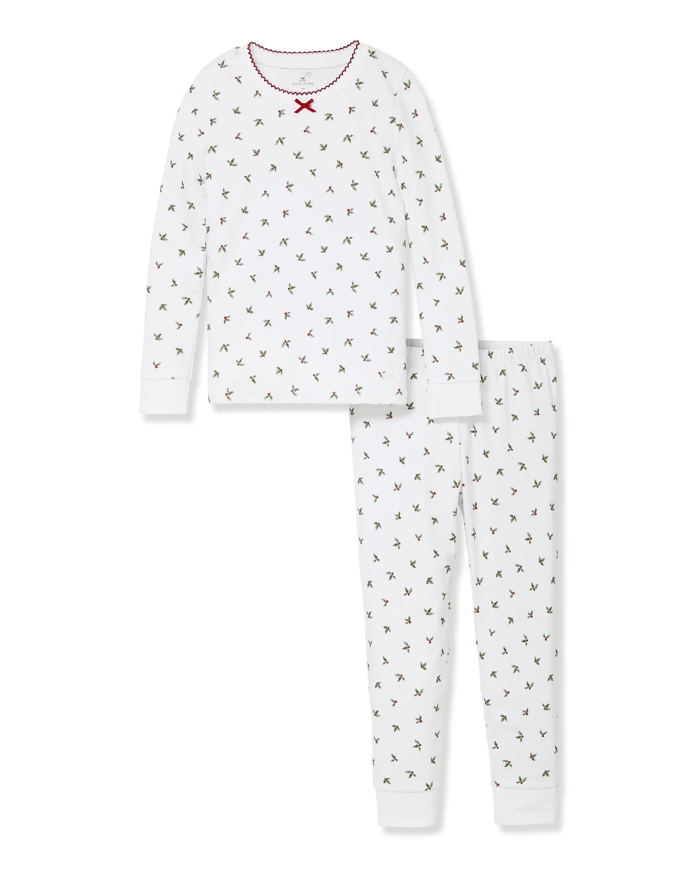 Girl's Pima Snug Fit Pajamas | Mistletoe Moments