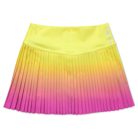 Pleated Skort | Pink/Yellow Ombre