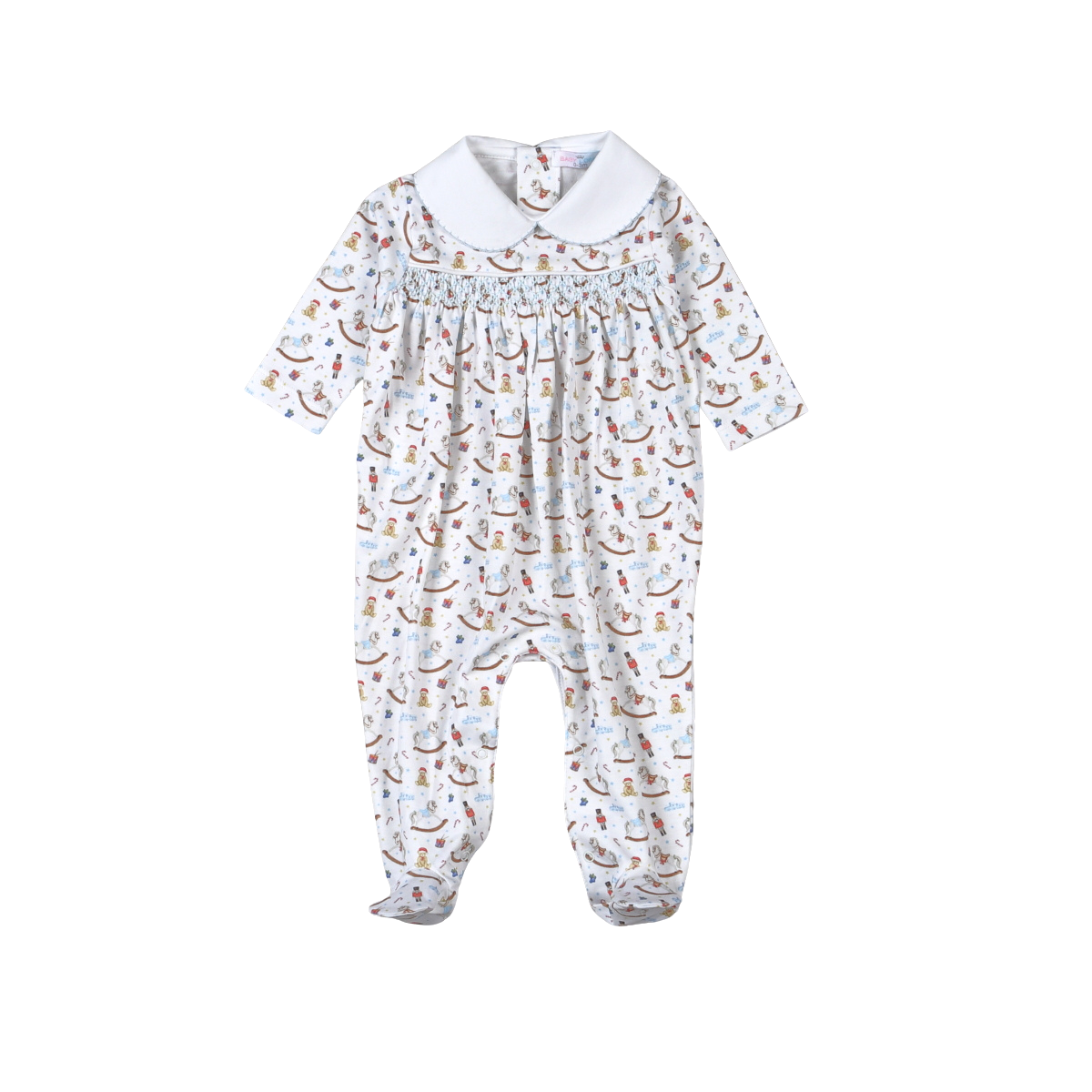 The Tiny Nutcracker Hand Smocked Footie