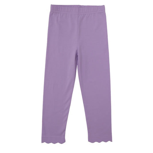 Scallop Leggings | Lavender