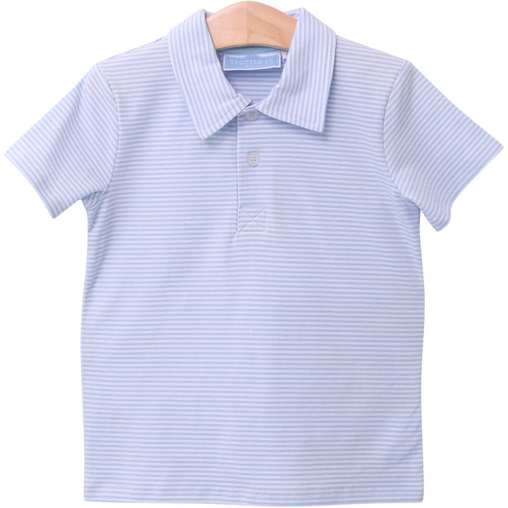 Henry Polo- Light Blue Stripe