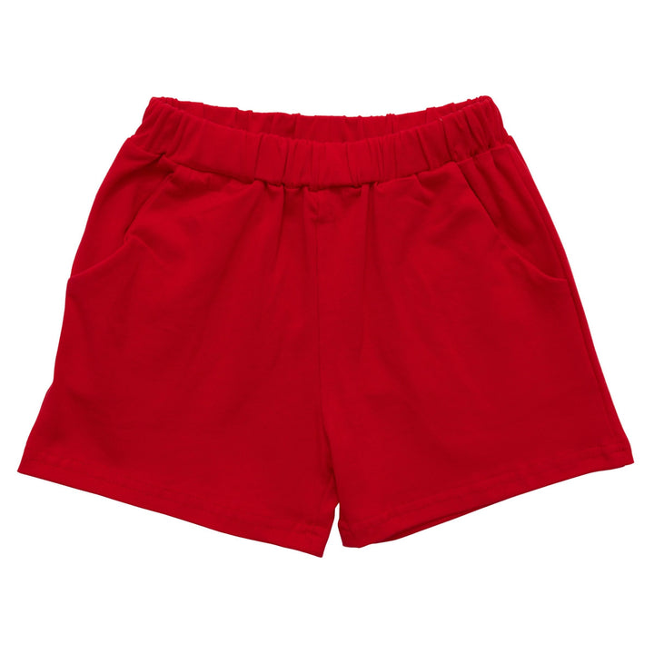 Pocket Shorts- Red