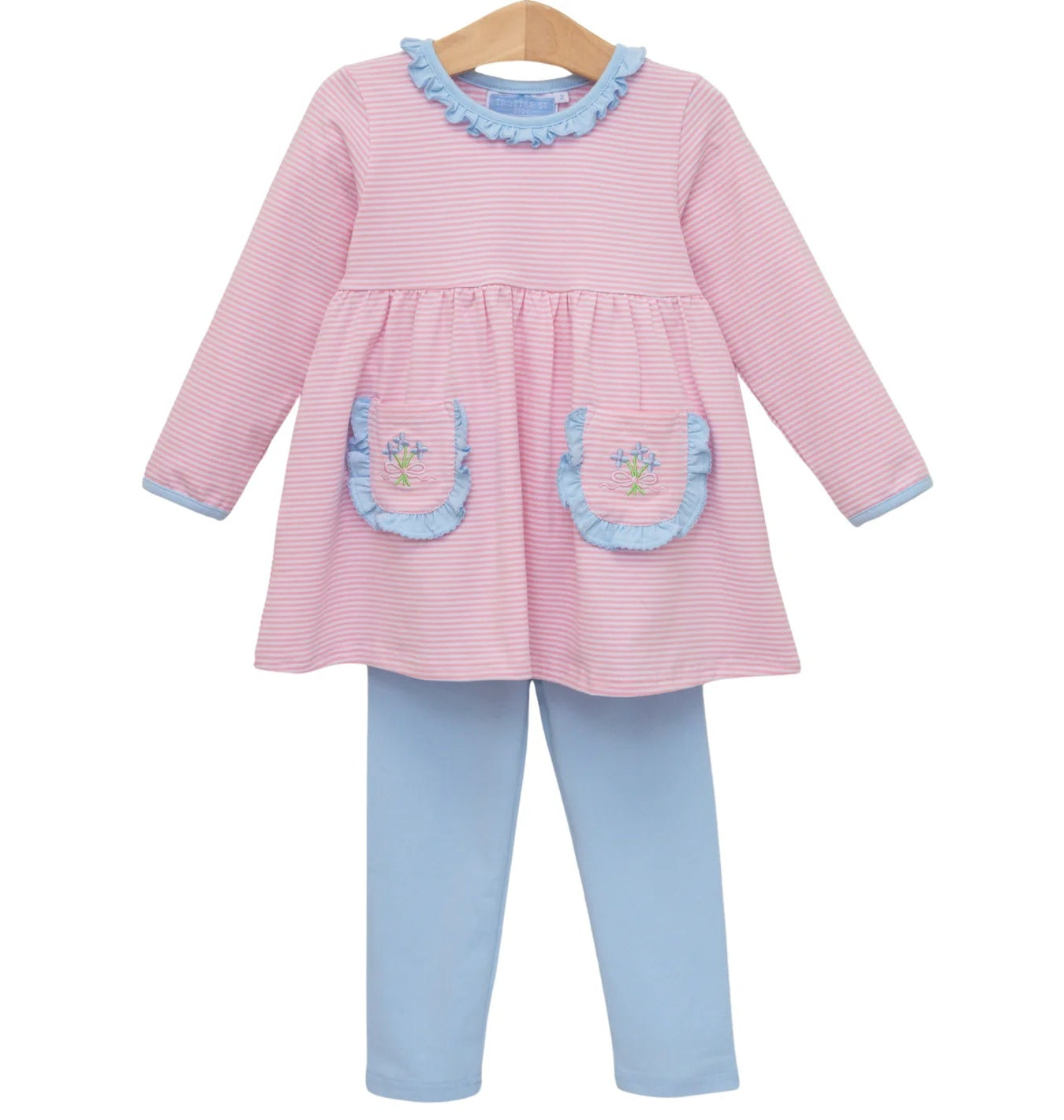 Flower Bouquet Pants Set