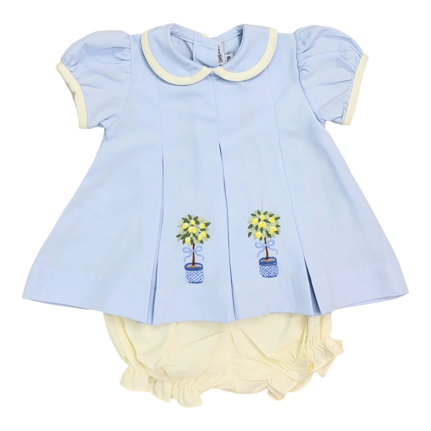 Lemon Tree Embroidered Outfit Set