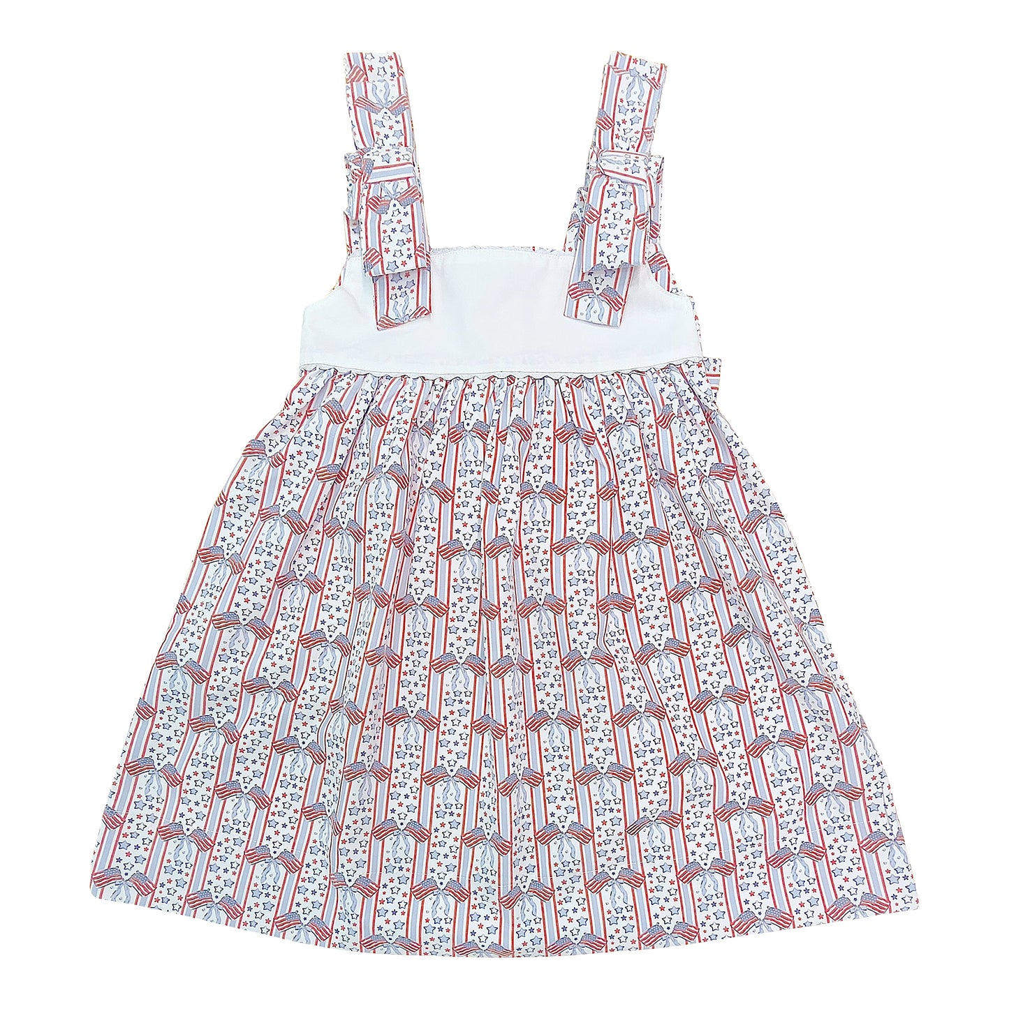 Patriotic Bow Strap Dress