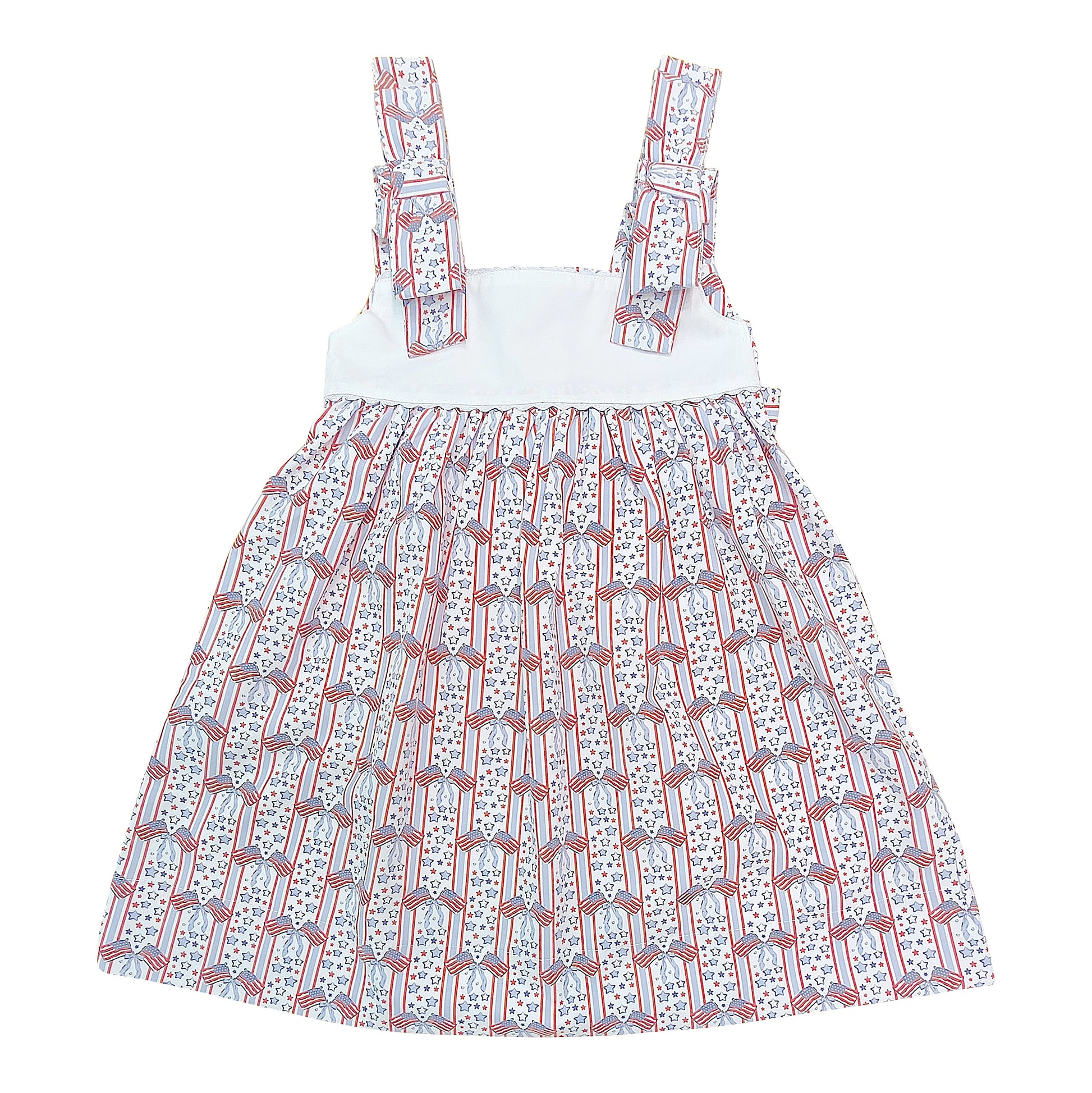 Patriotic Bow Strap Dress