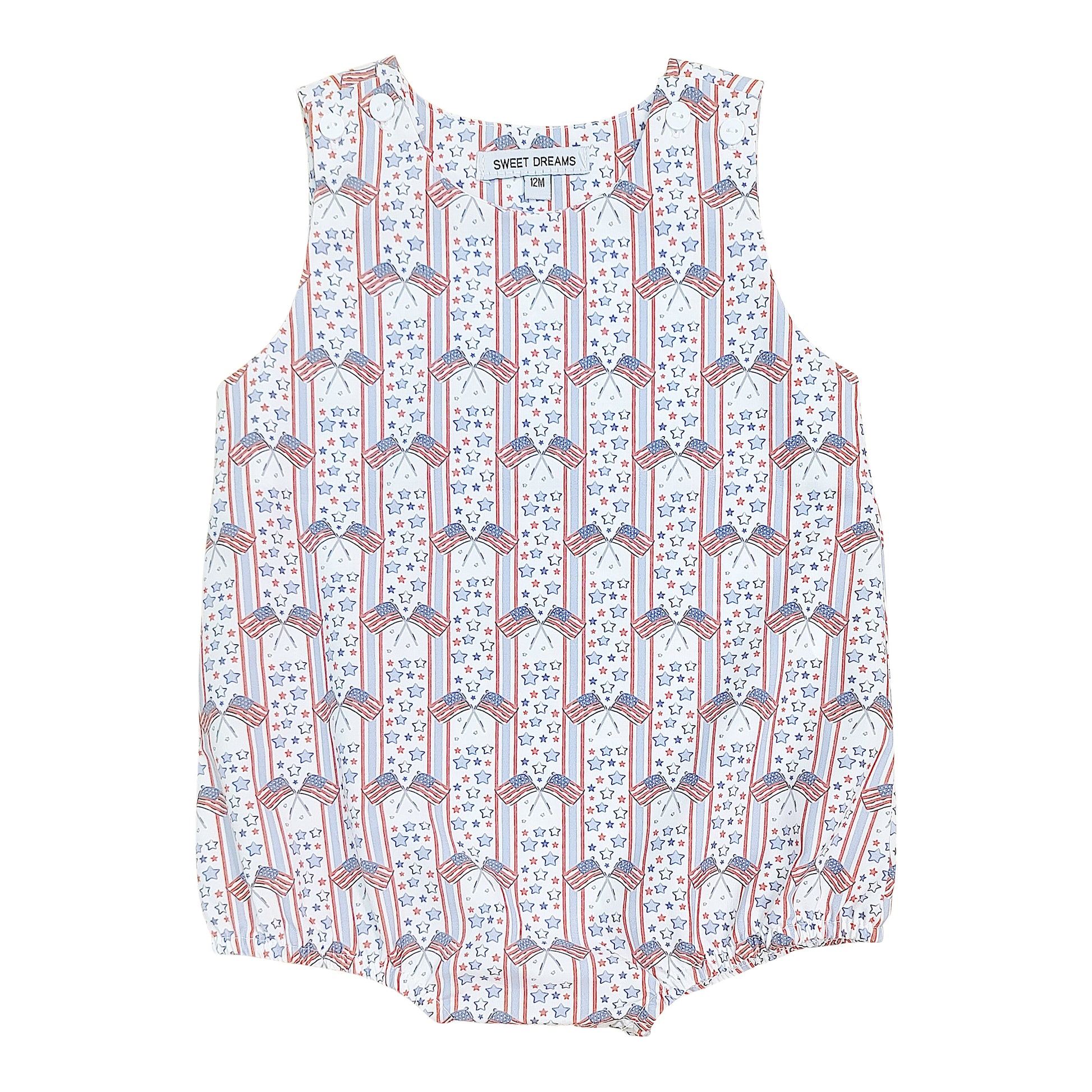 Patriotic Boy Bubble