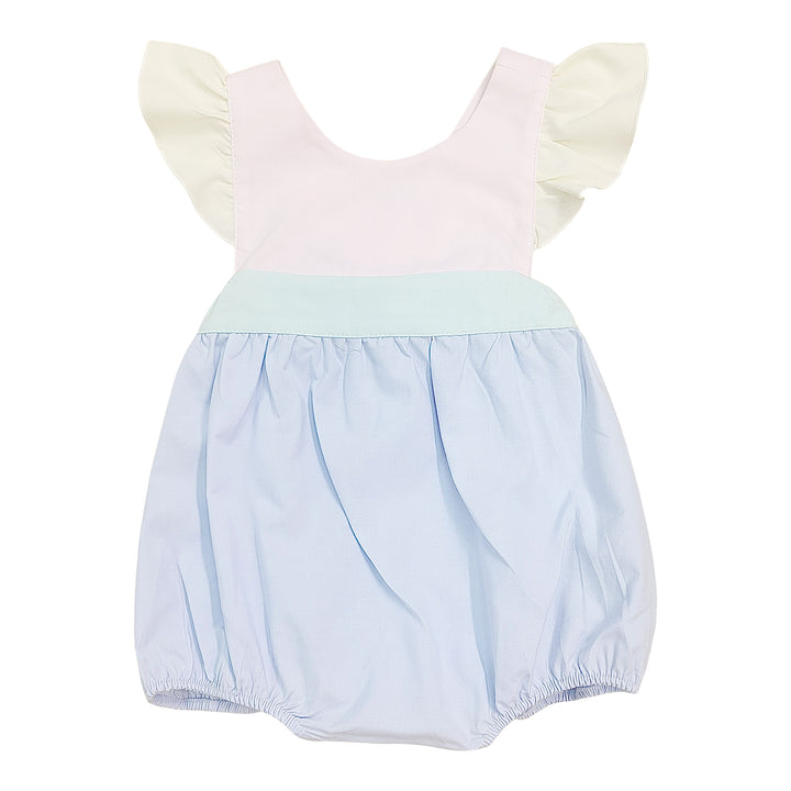 Colorblock Bow Back Bubble