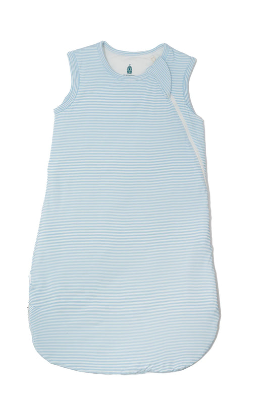 Mini Stripe Sleep Bag | Cool Blue