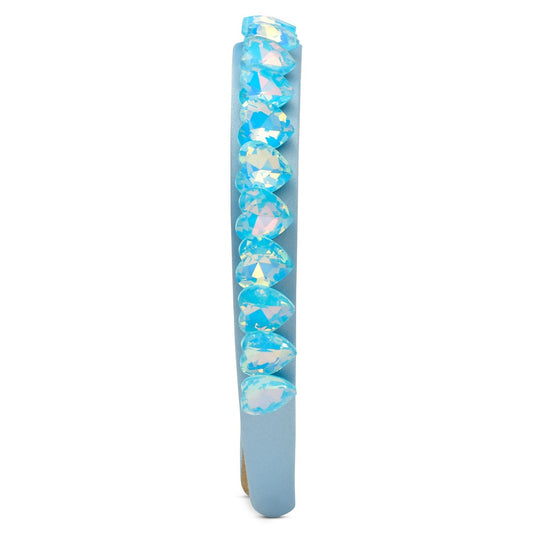 Turquoise Heart Gem Headband