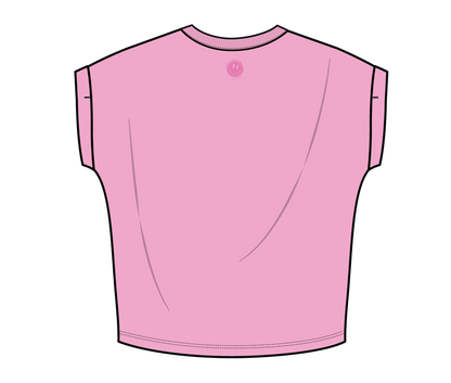 XOXO by Magpies Anything is Possible Printed Tee | Bubble Gum Pink