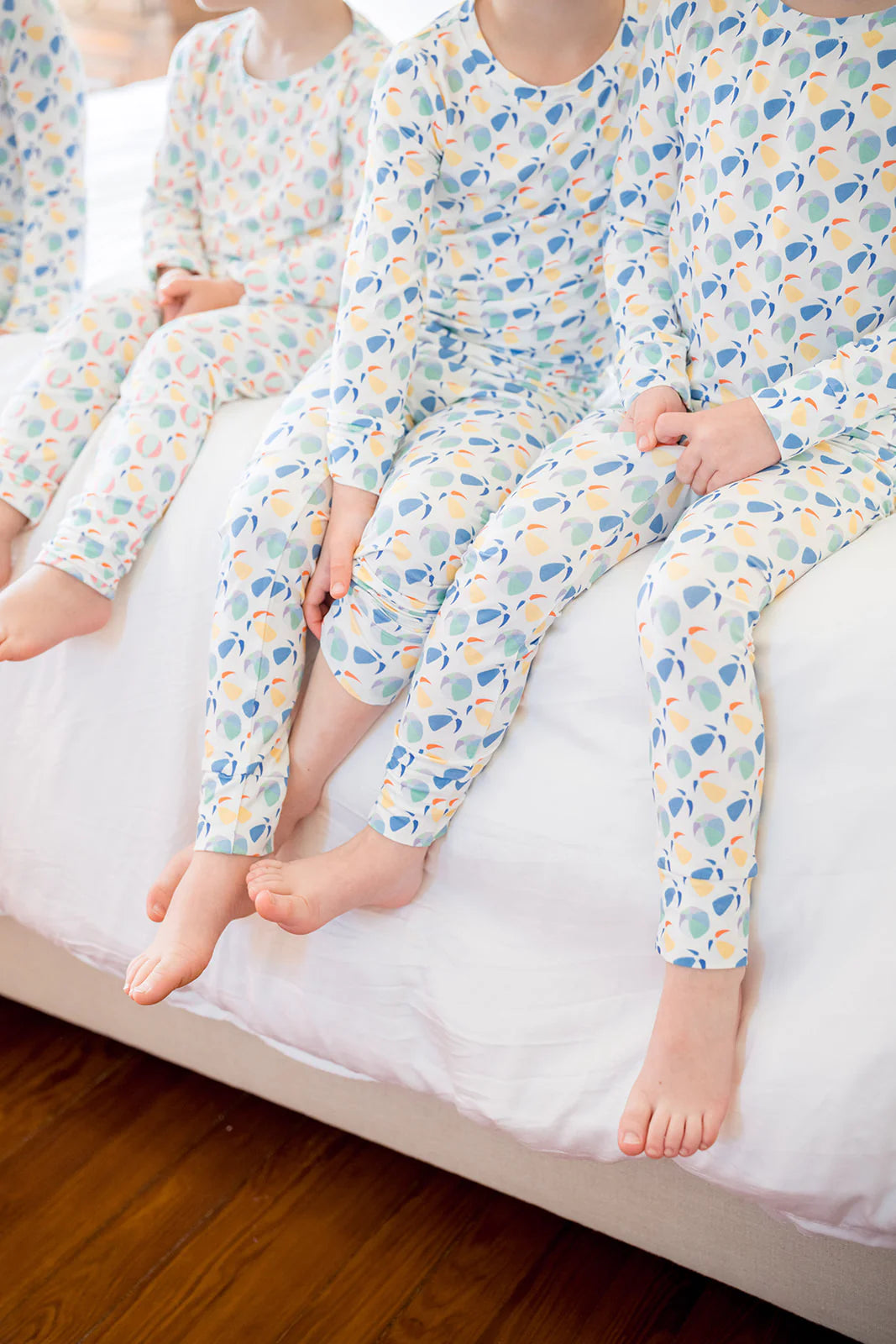 Long Sleeve Pajama Set | Blue Beach Balls