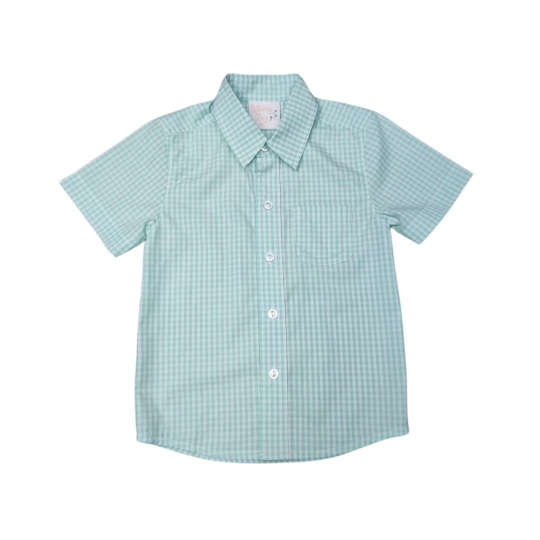 Ashford Plaid Short Sleeve Buttondown